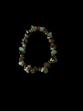 Earthy Harmony Crystal Chip Bracelet