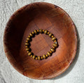Olive Wood Beaded Bracelet